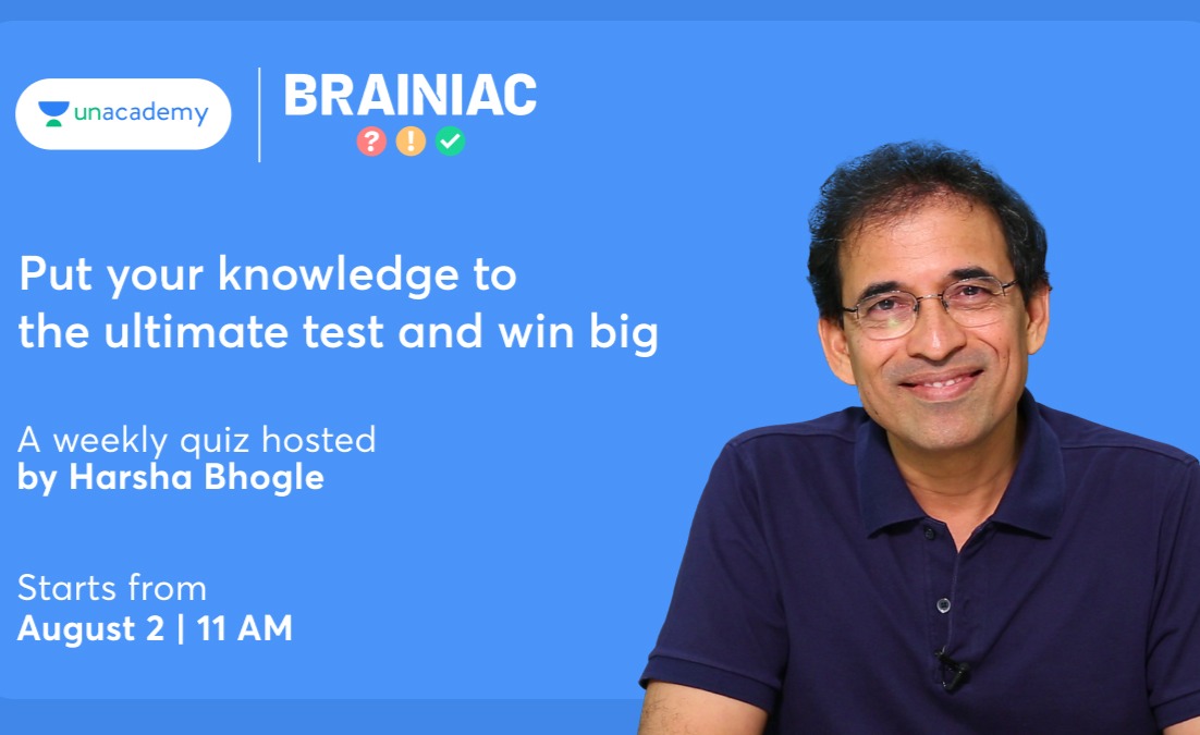 Unacademy X Harsha Bhogle